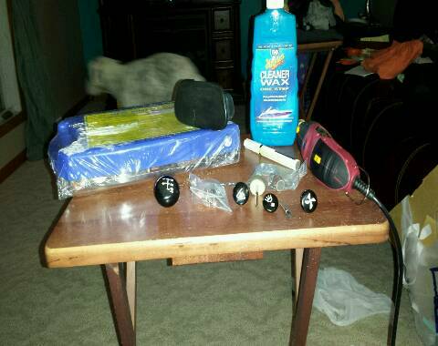 Killing time watching TV restoring knobs